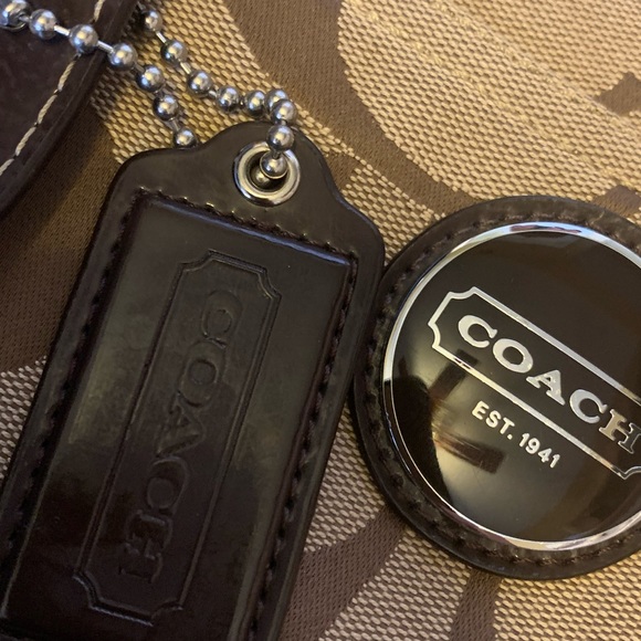 Coach XL Canvas Diaper Bag and Changing Pad - Picture 12 of 14